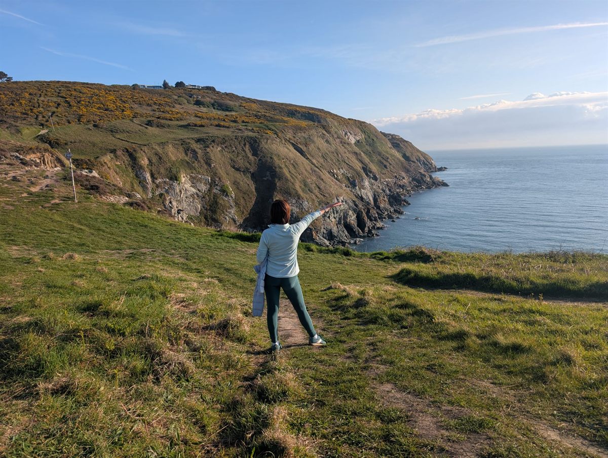 Howth coastal view in Ireland