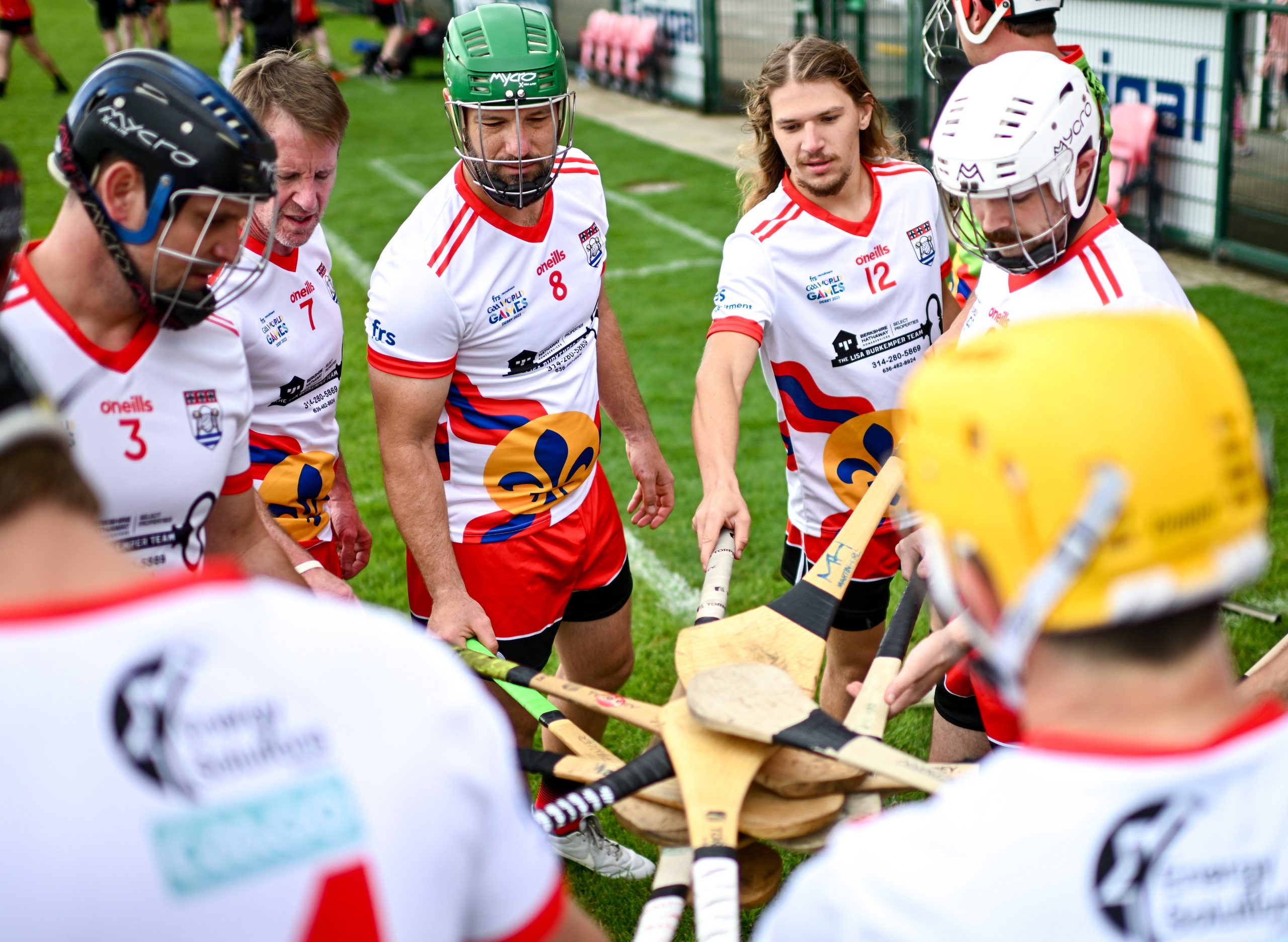 2023年GAA世界运动会上的Hurling比赛现场