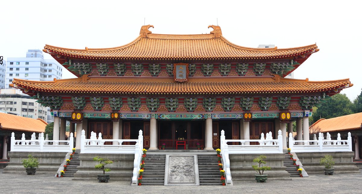 Confucius Temple in Taichung, Taiwan.