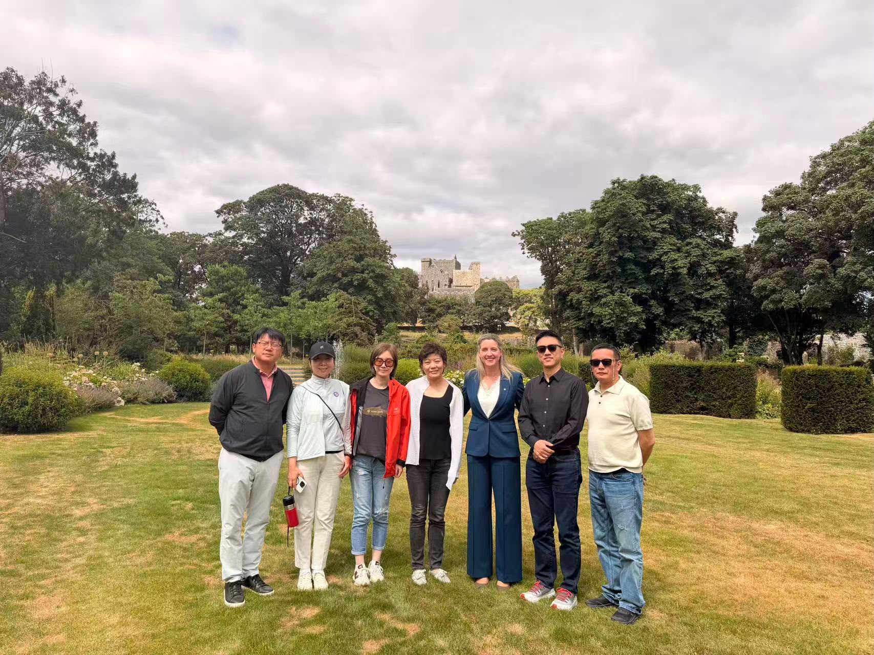 ICCTA members and partners during a visit to a Chinese heritage site